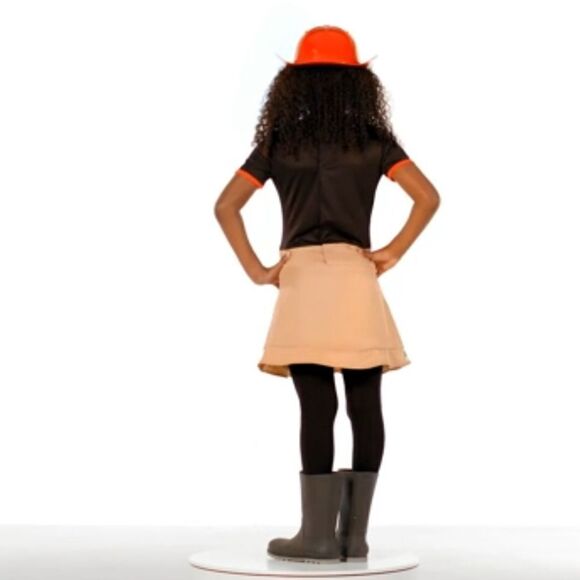 Wild Fire Girls Large Firefighter Halloween Costume - New - Picture 2 of 5